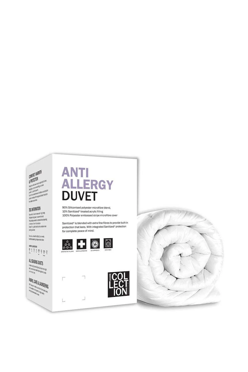 Anti Allergy Single Duvet 4.5 Tog