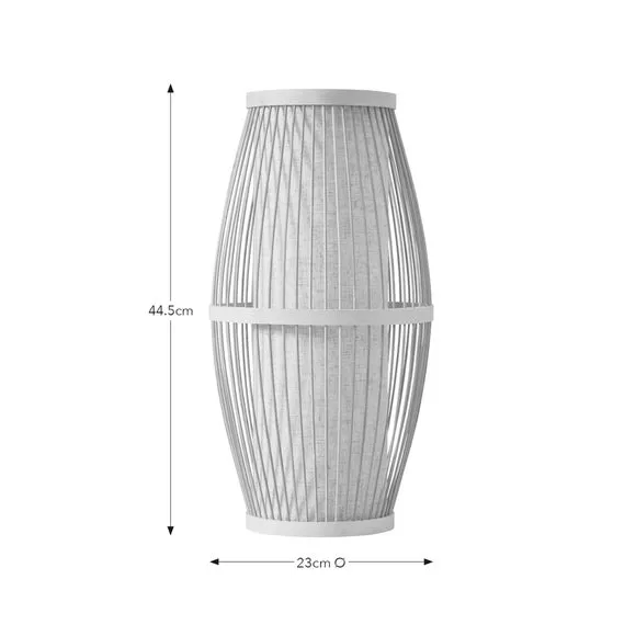 Kiva Boho Bamboo Table Lamp 6