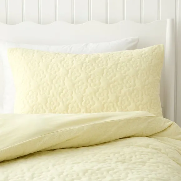 Floral Cord Pinsonic Quilt Cover & Pillowcase Set 2