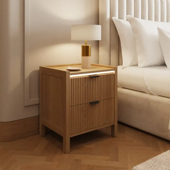 Orie LED Bedside Table 2