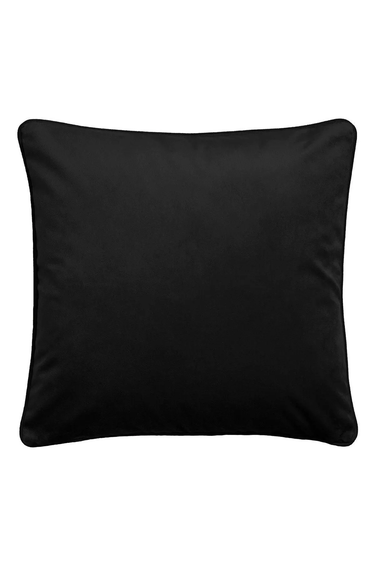 Laurence Llewelyn-Bowen 'Montrose' Luxury Filled Plain Velvet Cushion in Black 2