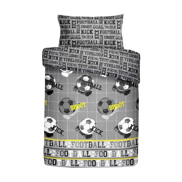 Football Duvet Cover and Pillowcase Set 3