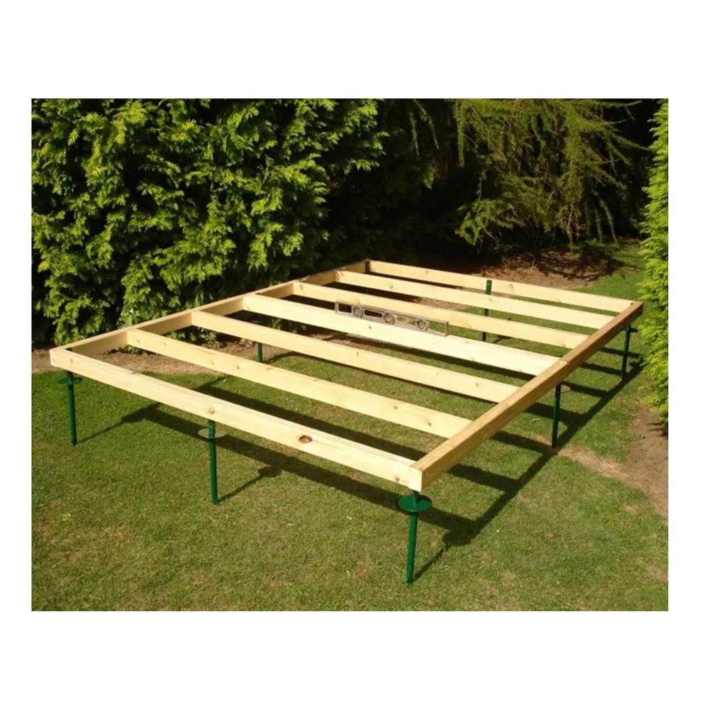 Shires Adjustable Shed Base Approx 10 x 7 Feet in Natural 2