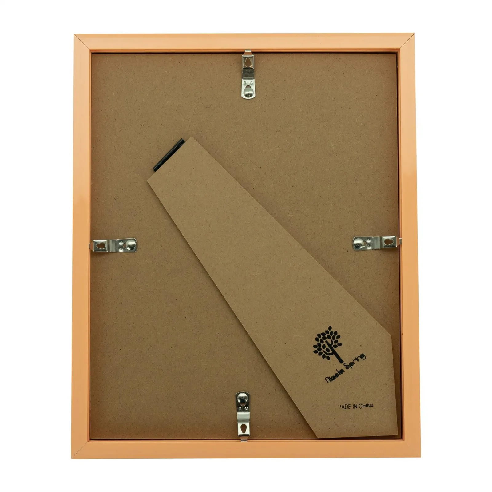 Nicola Spring 3D Box Photo Frames - 8 x 10" with 4 x 6" Mount - Black Mount - Pack of 2 in Light Brown 5