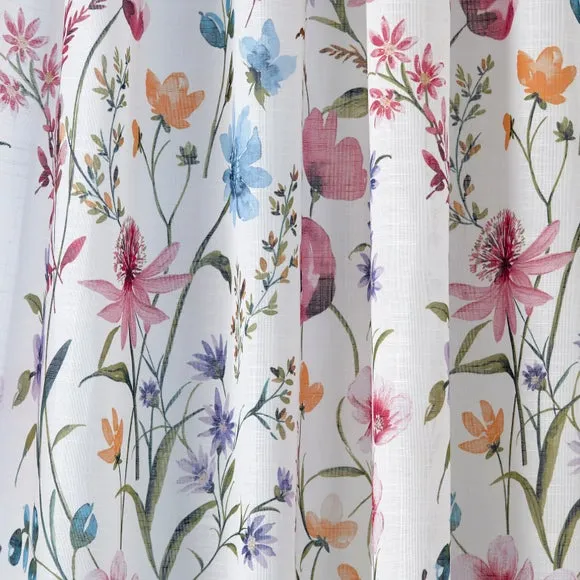 Foxley Print Slot Top Voile Panel 3