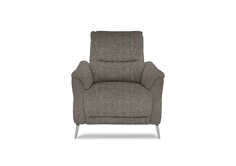 Daytona Fabric Power Recliner Chair with Bluetooth Speaker - Anivia Brown