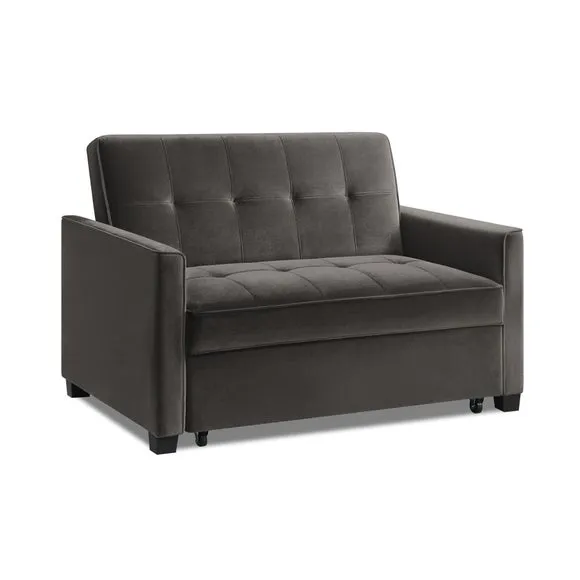 Summer Velvet 2 Seater Sofa Bed 5