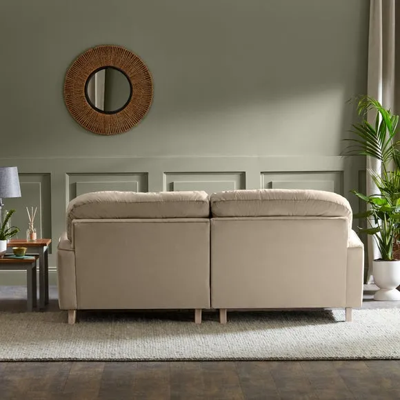 Martha Vintage Velvet Corner Chaise 4