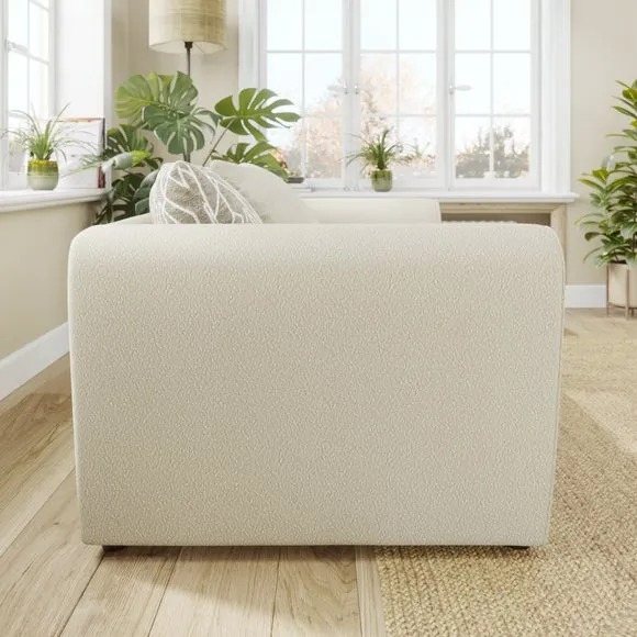 Blake Tonal Boucle Global Geo Combo 2 Seater Sofa 3