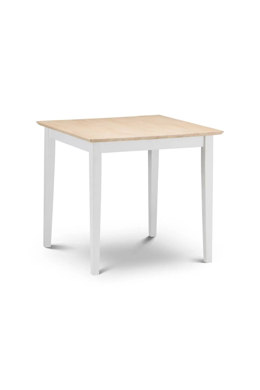 Julian Bowen Rufford Square to Rectangular Extending 4 Seater Dining Table in Ivory 3