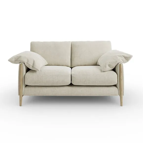 Hector Tonal Plush Chenille 2 Seater Sofa 6