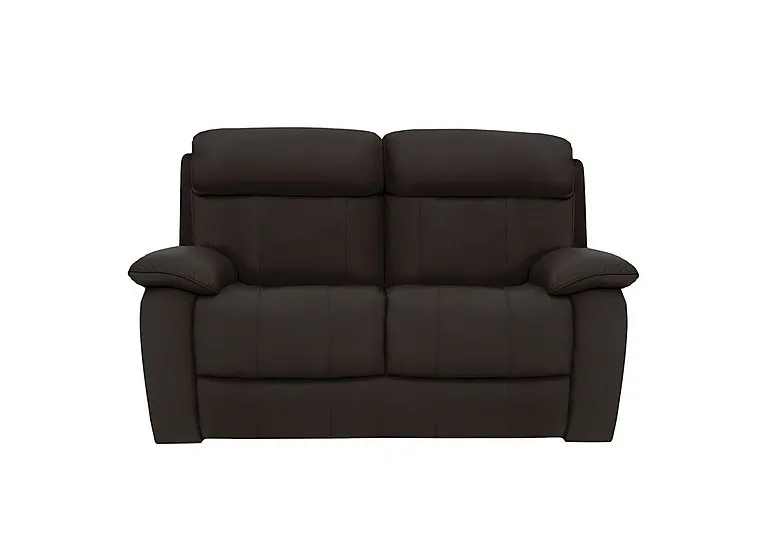 Moreno 2 Seater Leather Sofa - Dark Chocolate