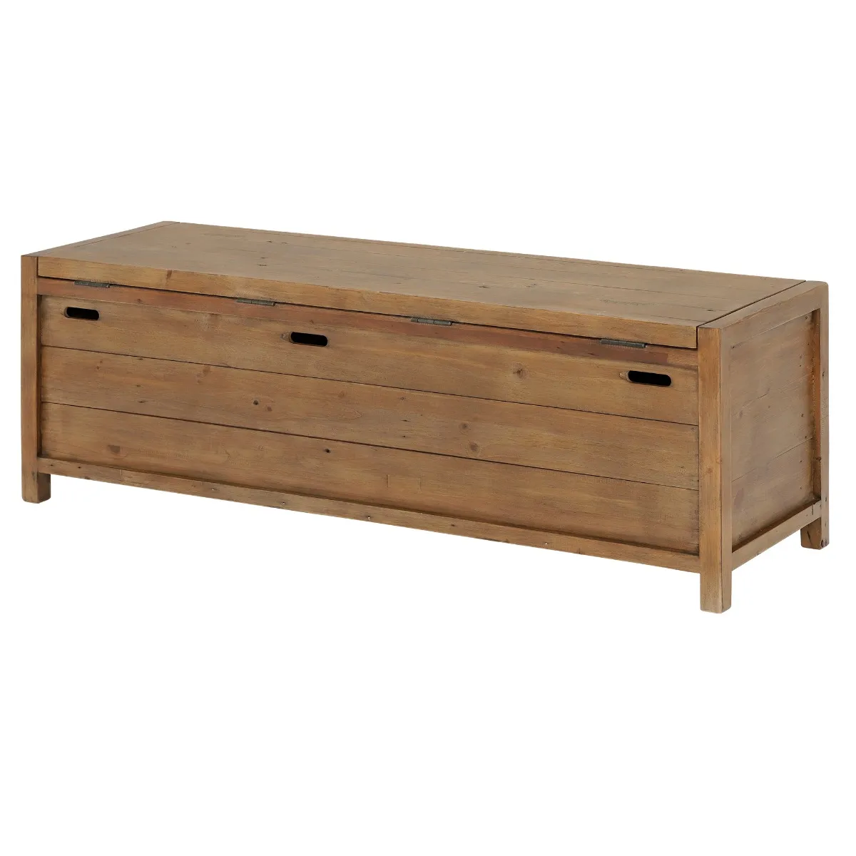 Charlie Large Rectangular Blanket Box, Wood | Barker & Stonehouse 6