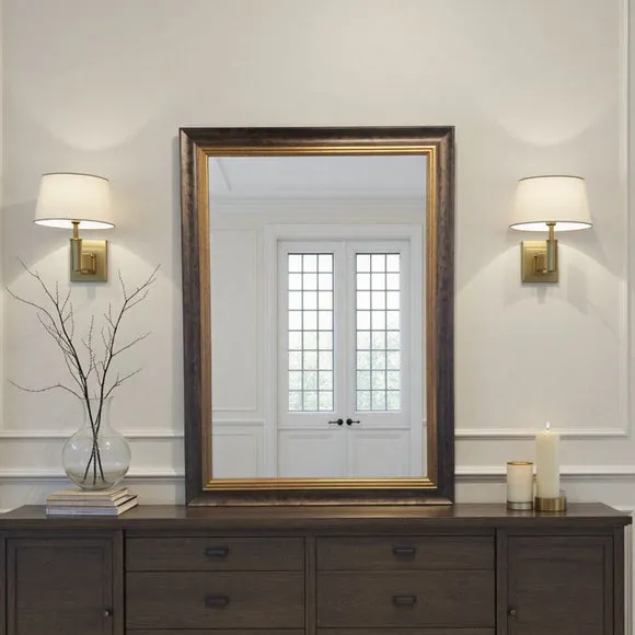Yearn Classic Bevelled Rectangle Wall Mirror 1