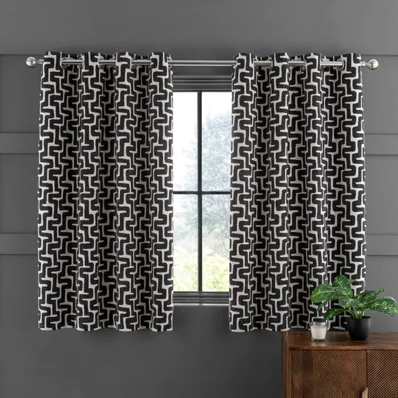 Sonora Chenille Eyelet Curtains 5