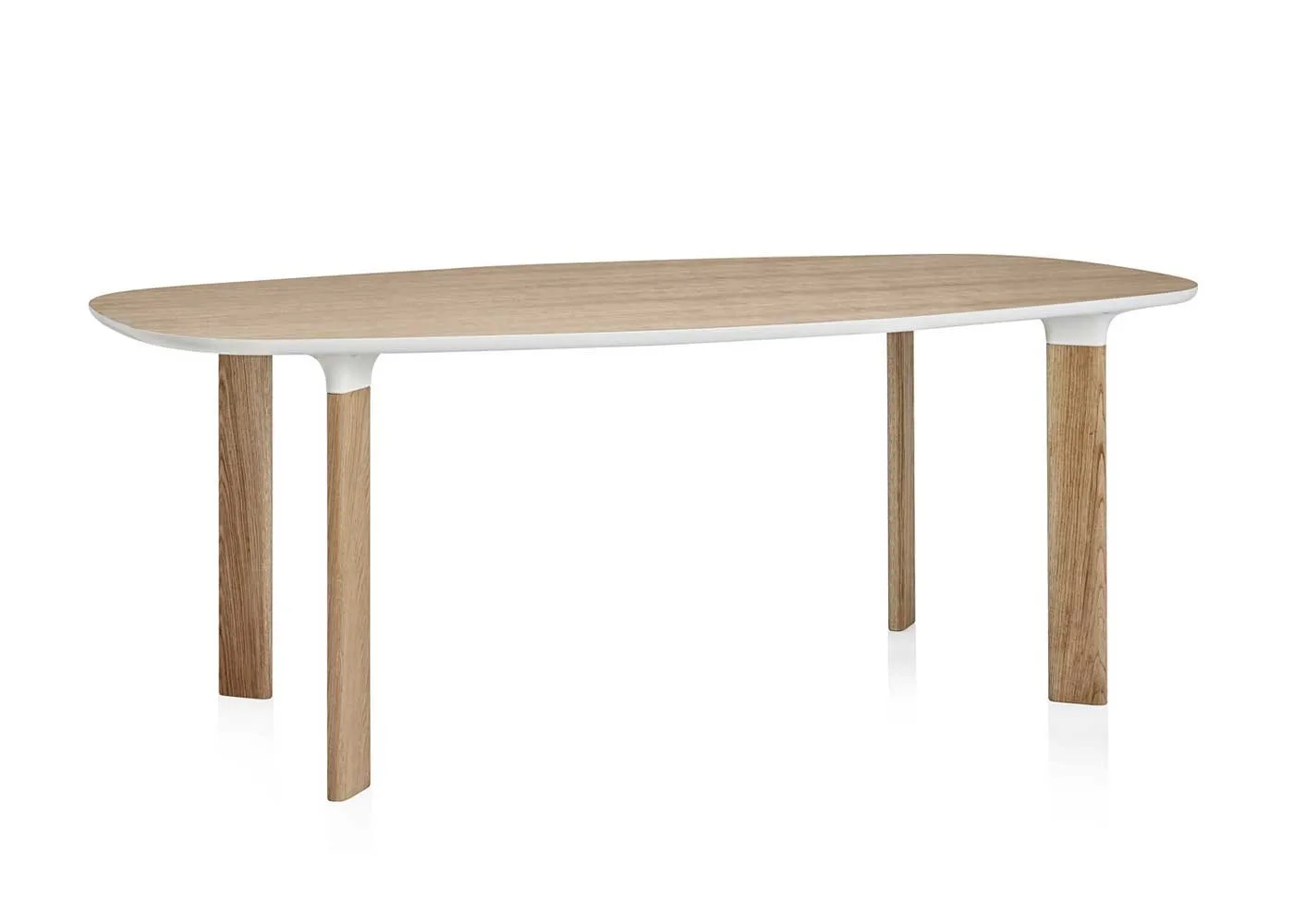 Fritz Hansen Analog 245CM Dining Table 6 8 Seater Jh83 Oak Top 1