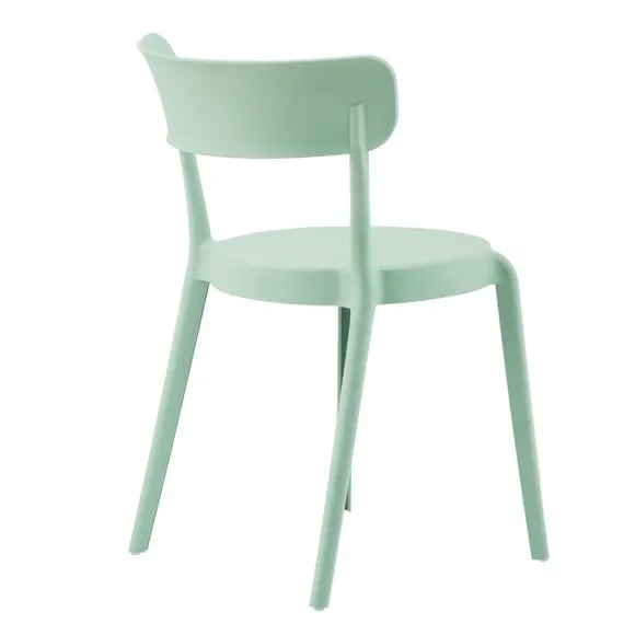 Fusion Living Plastic Bistro Dining Chair 5