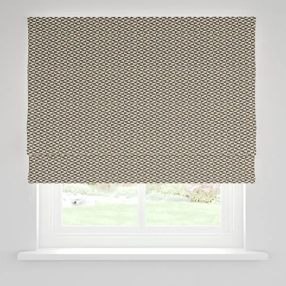 Geo Checkerboard Roman Blind 3