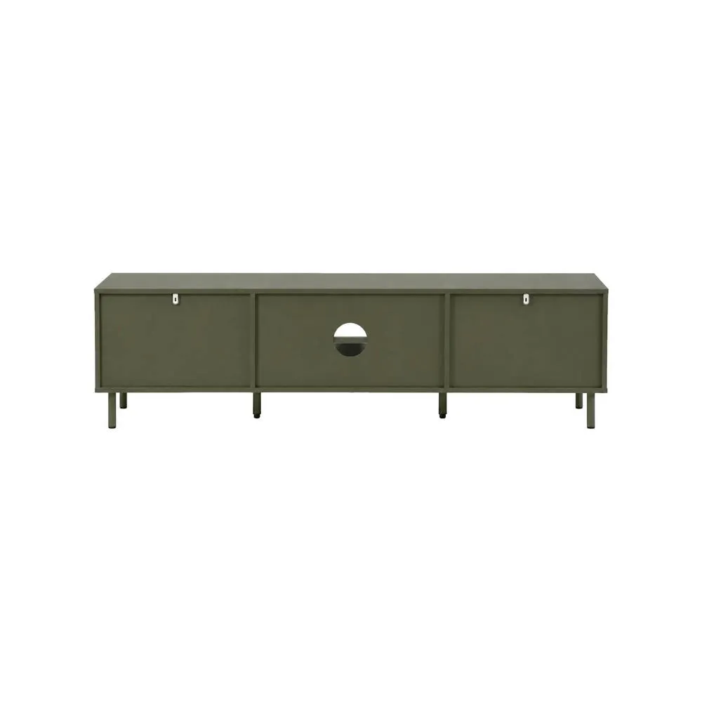 sweeek TV stand 160cm wood decor & metal in Khaki 6