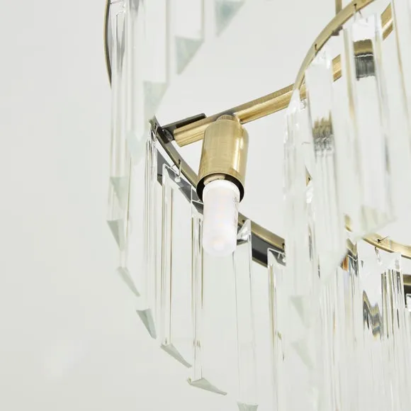 Audra 3 Light Semi Flush Ceiling Light 3