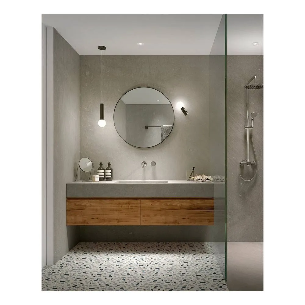 Netlighting Mist Single Bathroom Wall Light Metallic Black E14