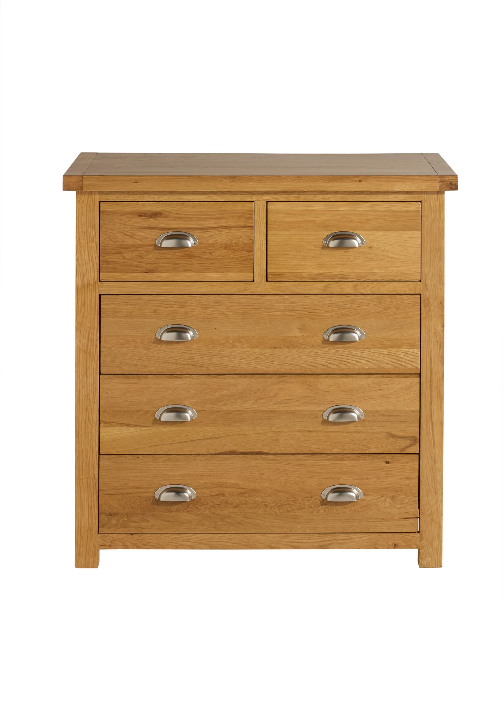 Birlea Woburn 3 + 2 Chest Oak in Light Oak 5