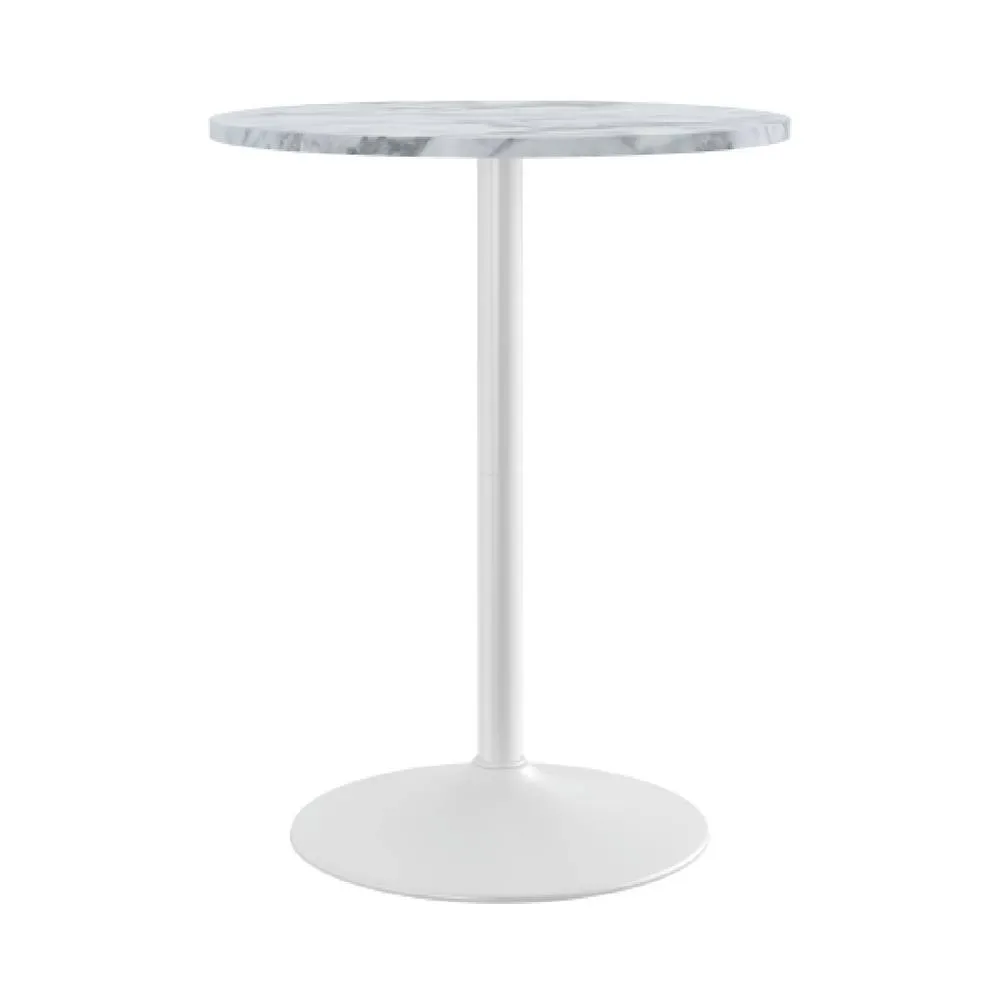 netfurniture Richmond White Poseur Table 4