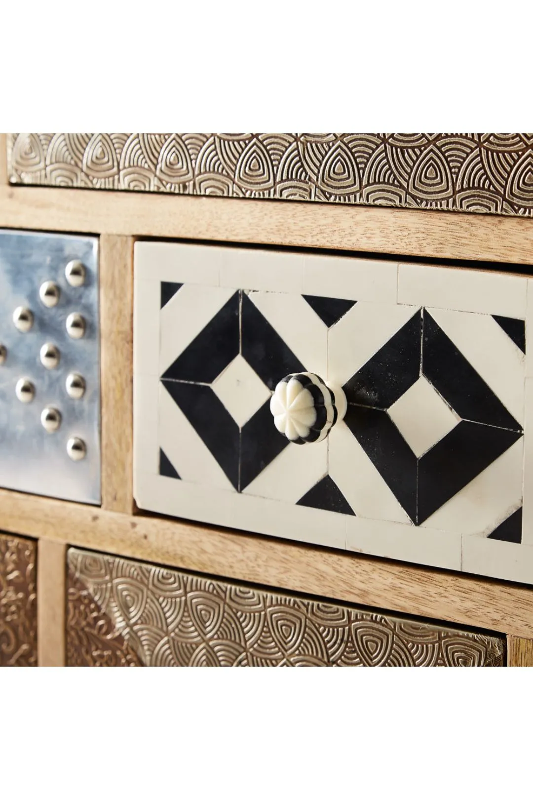 IH Design Celis Limited Edition Multi Drawer Chest in Brown 4