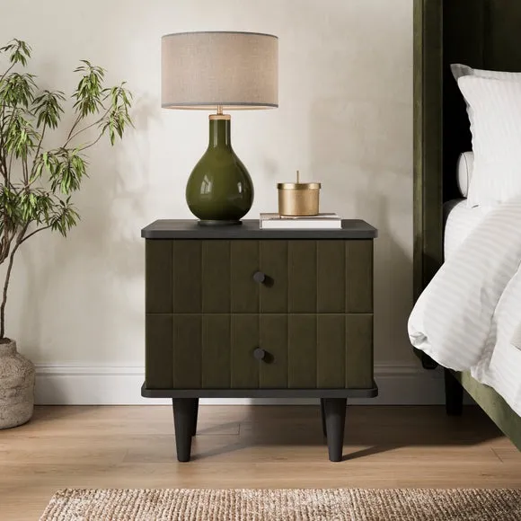 Alara 2 Drawer Bedside Table