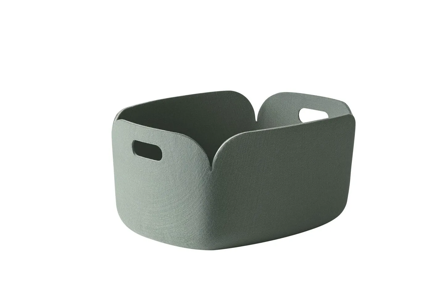Muuto Restore Basket Dusty Green