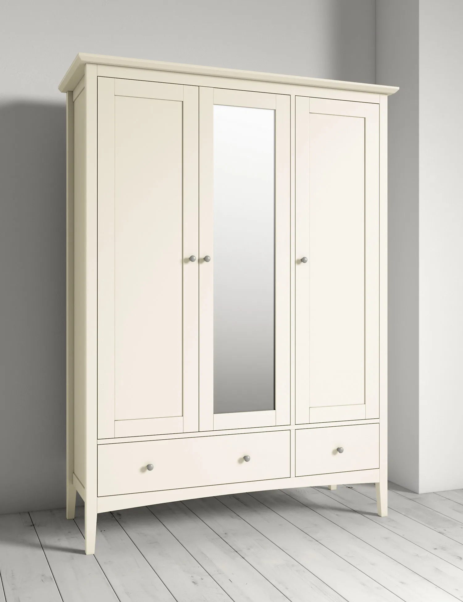 M&S Hastings Triple Wardrobe with Mirror