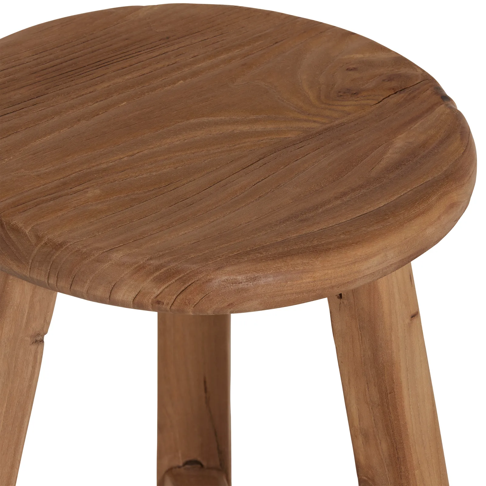 Timothy Oulton Abode Thin Top Stool, Pine Wood | Barker & Stonehouse 3