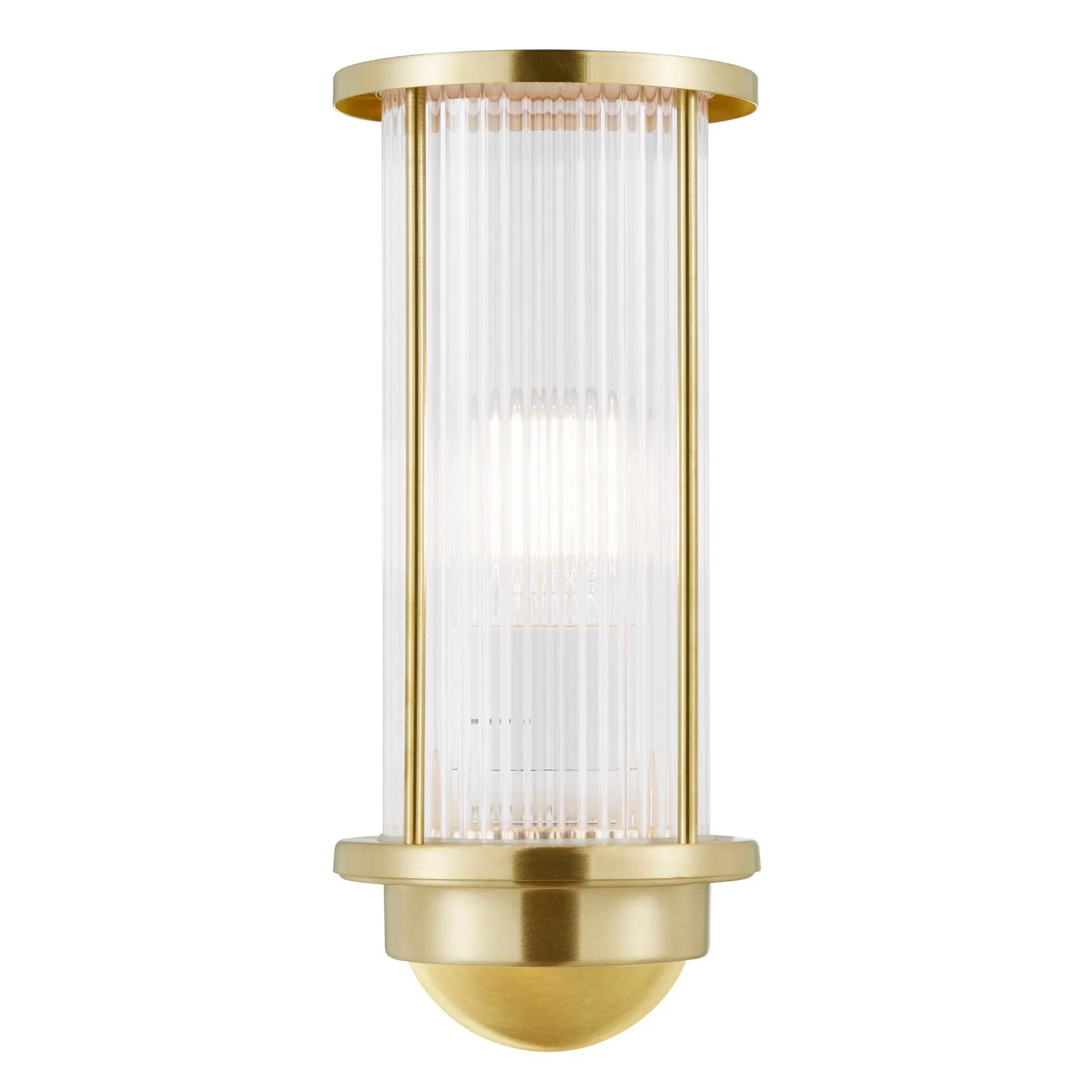 Nordlux Linton Outdoor Wall Light Brass Brass Garden E27 IP54 Mains in Gold 2