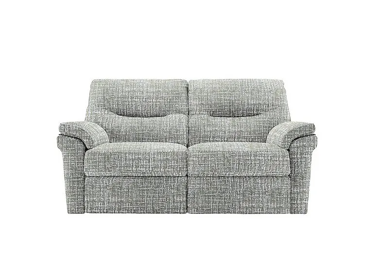 Seattle 2 Seater Fabric Power Recliner Sofa with Heated Seats - Shore Oatmeal