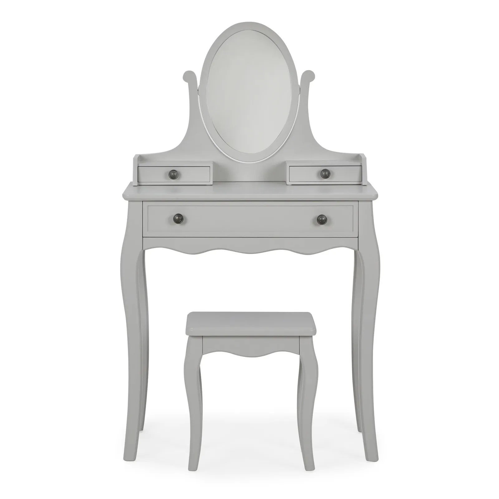 Clara Dressing Table Set Grey