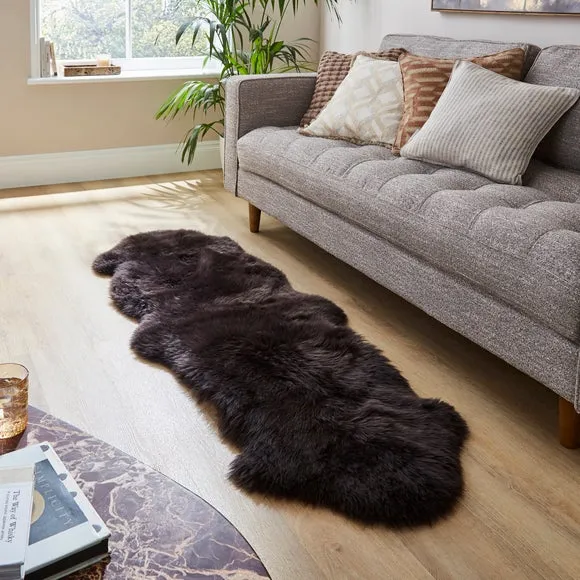 Double Pelt Sheepskin Rug 1