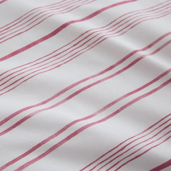 Ashley Frilled Stripe 100% Cotton Duvet Cover & Pillowcase Set 3