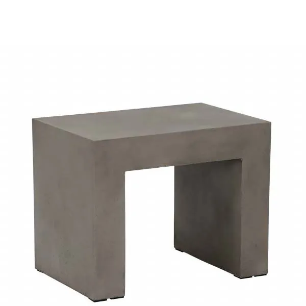 Geradis Ashi Stool  Concrete