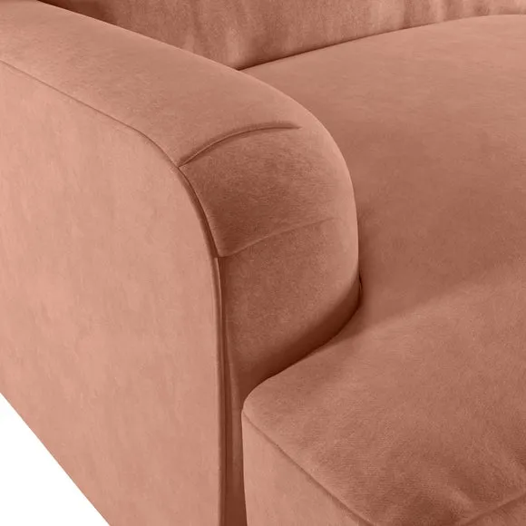 Martha Vintage Velvet 3 Seater Sofa 6