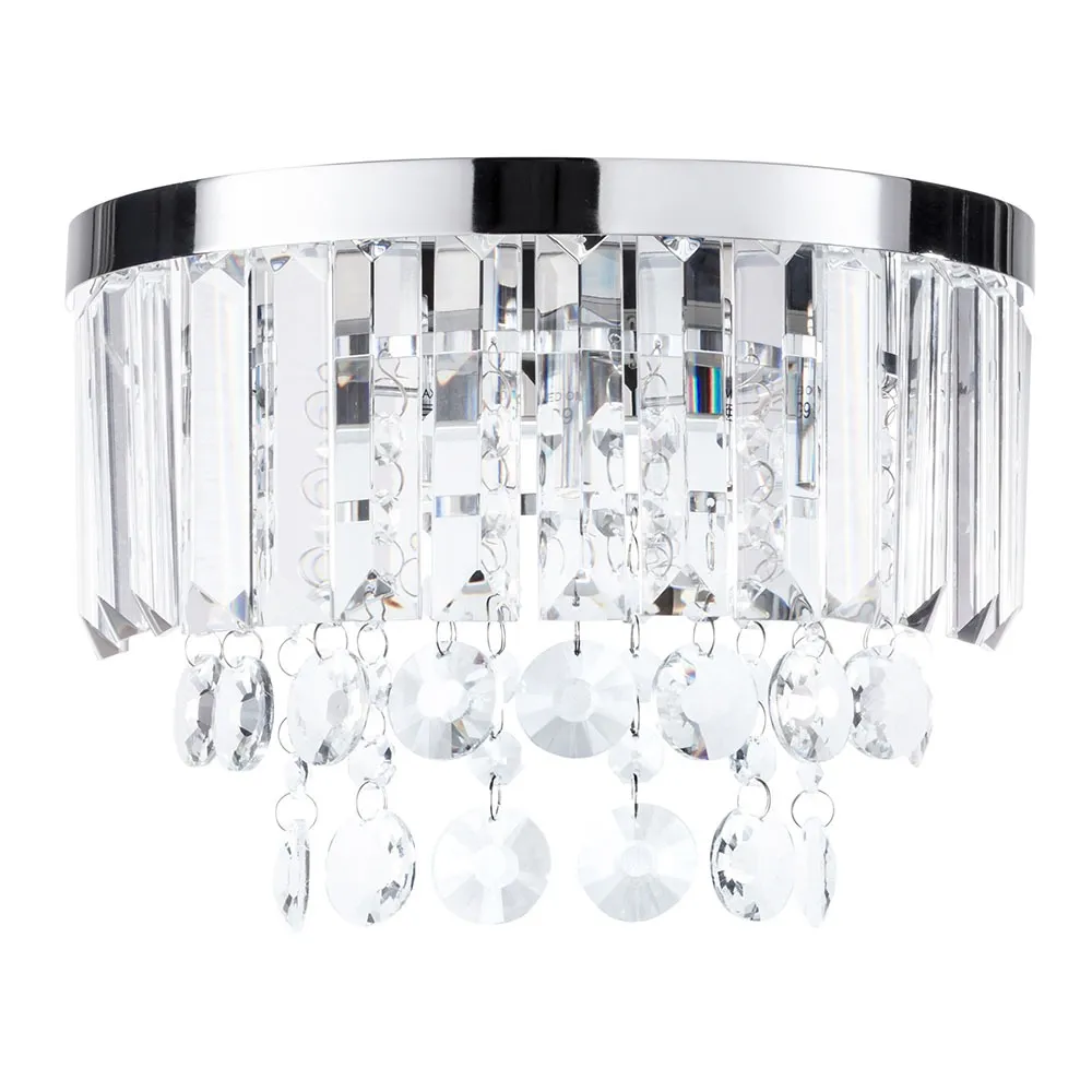 Paladina Wall Light, Chrome 1