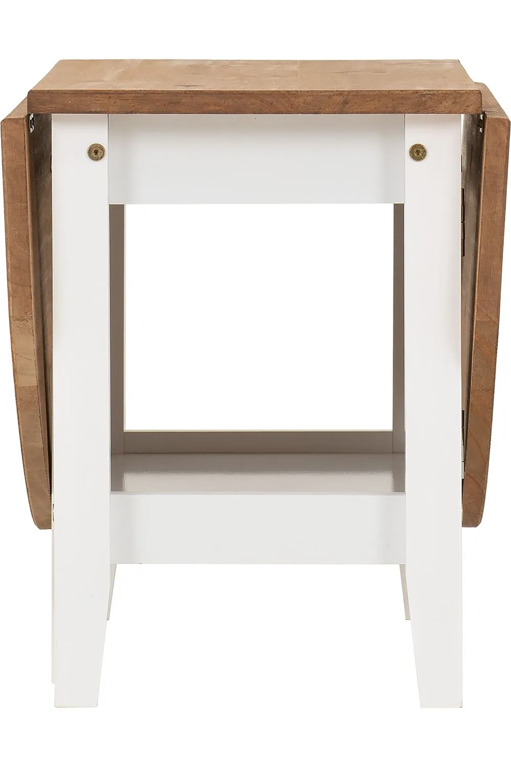 Seconique Santos Drop Leaf Coffee Table in White 3