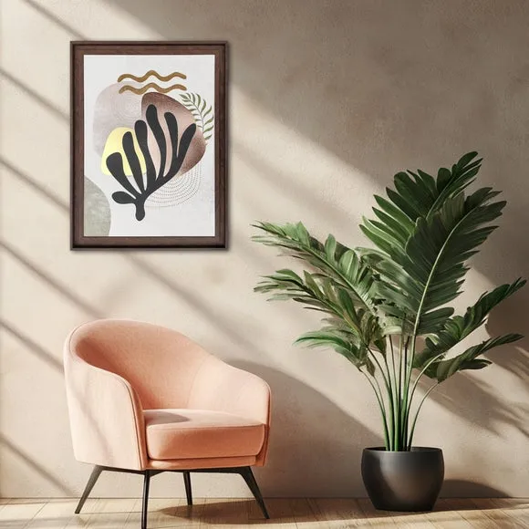 Coral by Emel Tunaboylu Framed Canvas