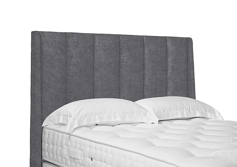 Artisan Collection Ryo High Floor Standing Headboard - Single - Aston Steel