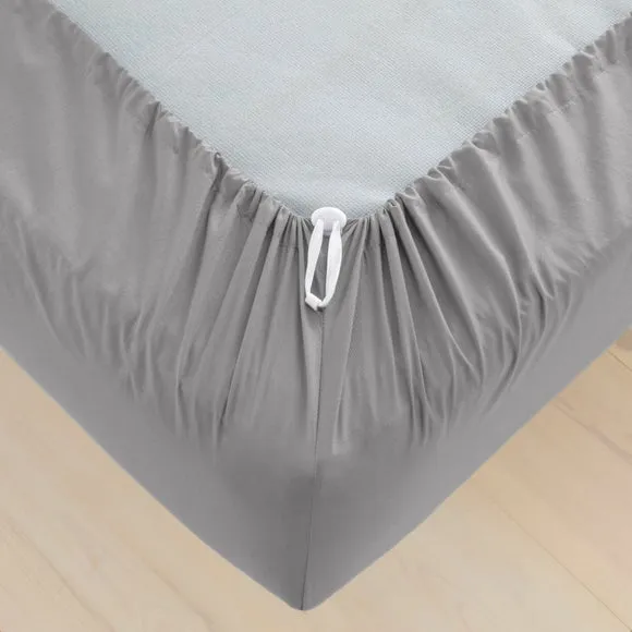 Pure Cotton Toggled Fitted Sheet 3