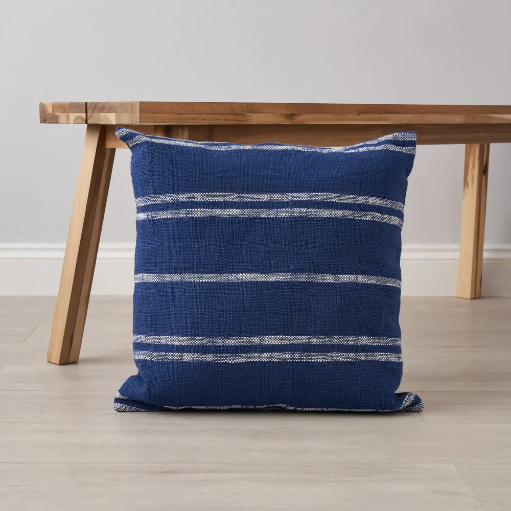 Riga Cushion, Navy