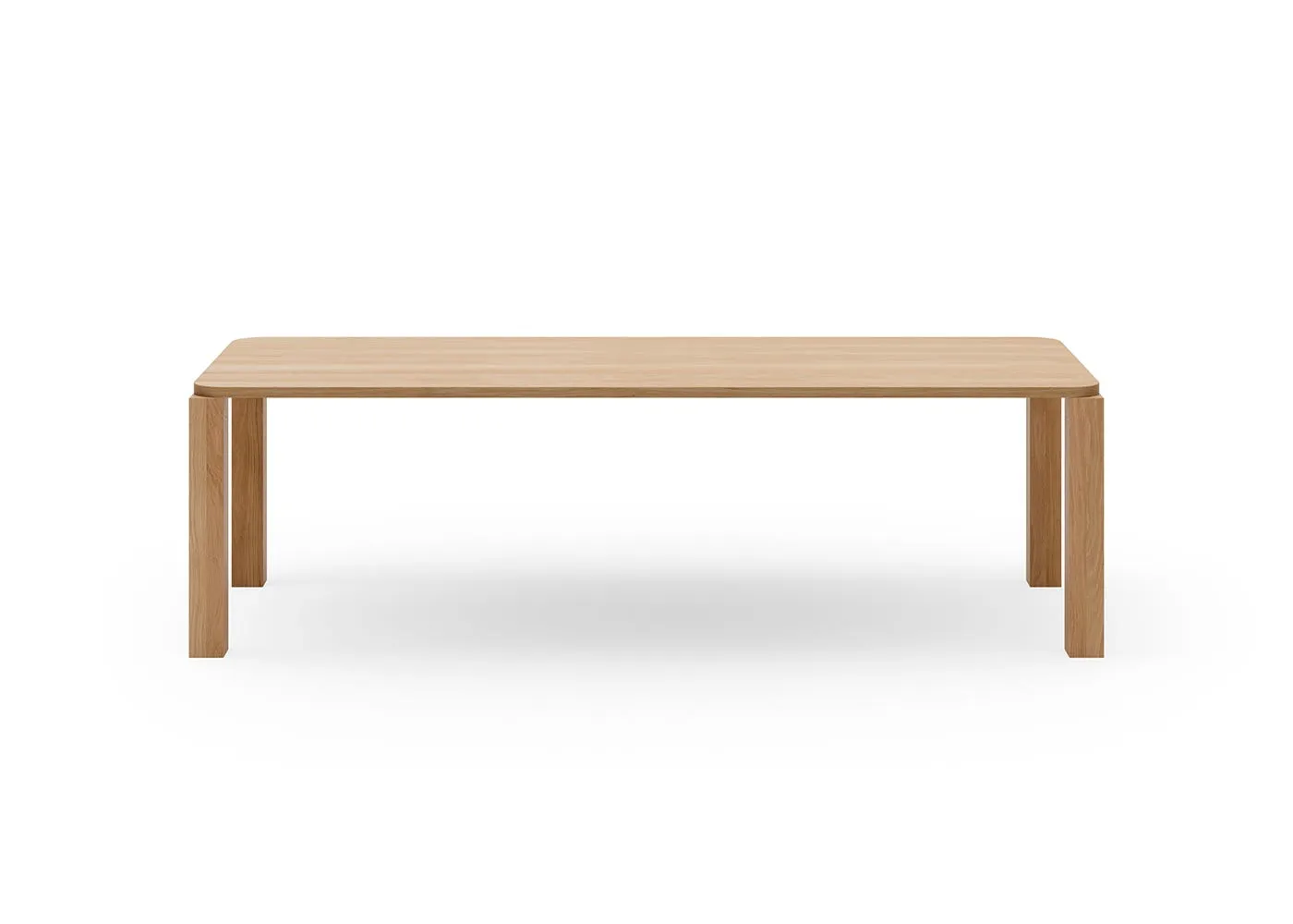 New Works Atlas Dining Table Natural Oak 250 x 95cm 1