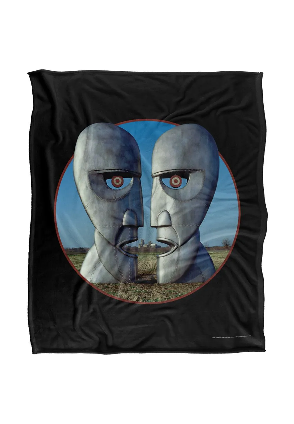 Pink Floyd Division Bell Cover Silky Touch Super Soft Throw Blanket 152 X 127 cm in White