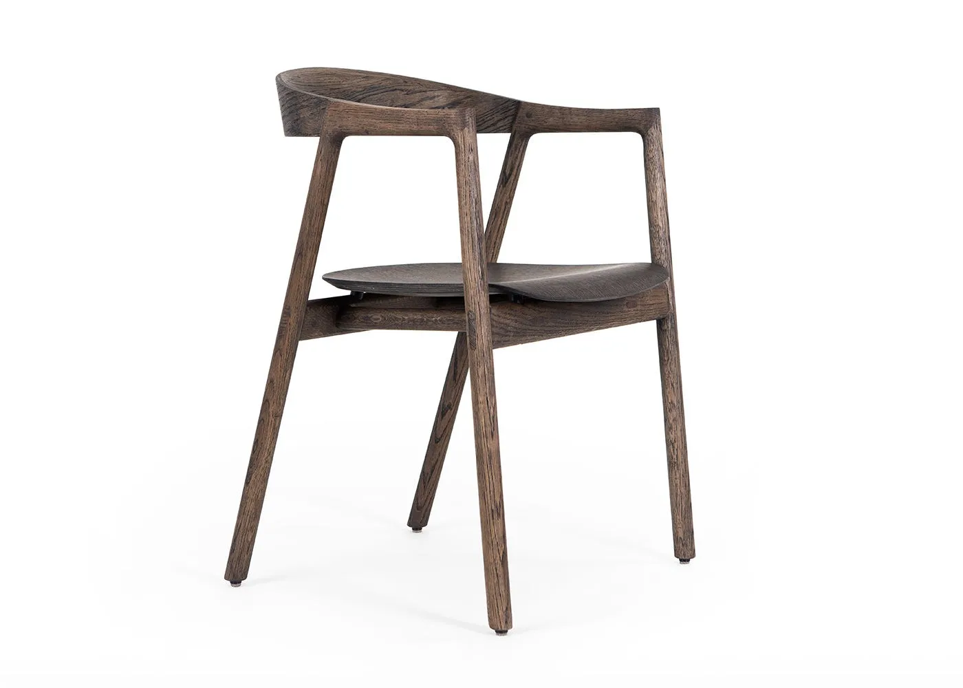 Gazzda Muna Dining Chair in Smoked Oiled Oak 1