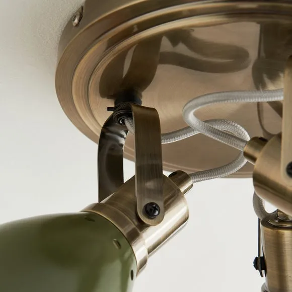 Miley Industrial 3 Light Adjustable Spotlight 3