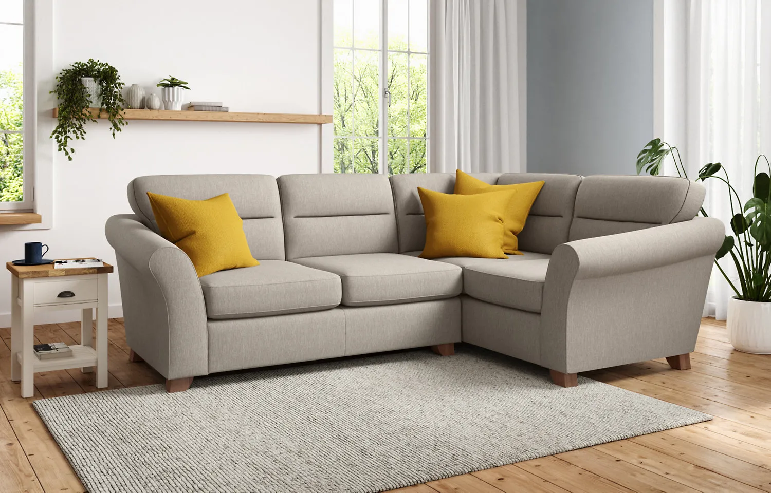 M&S Abbey Highback Corner Sofa (Right-Hand)